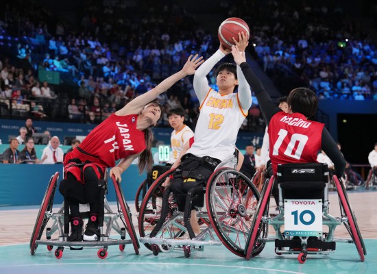 巴黎残奥会|“撞车、摔倒,我们都习惯了”