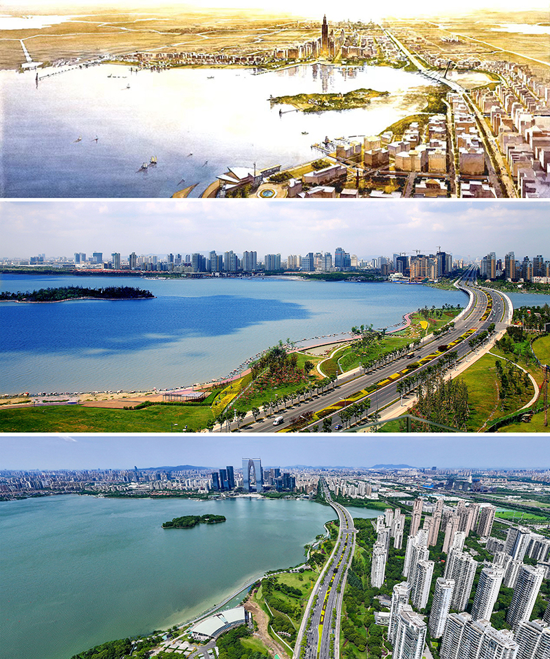 ƴ����Ƭ����ͼΪ1994����Ƶ����ݹ�ҵ԰���ֻ�滮ͼ����ͼΪ2007����������ݹ�ҵ԰������ͼΪ2023��7��4�������˻���������ݹ�ҵ԰����