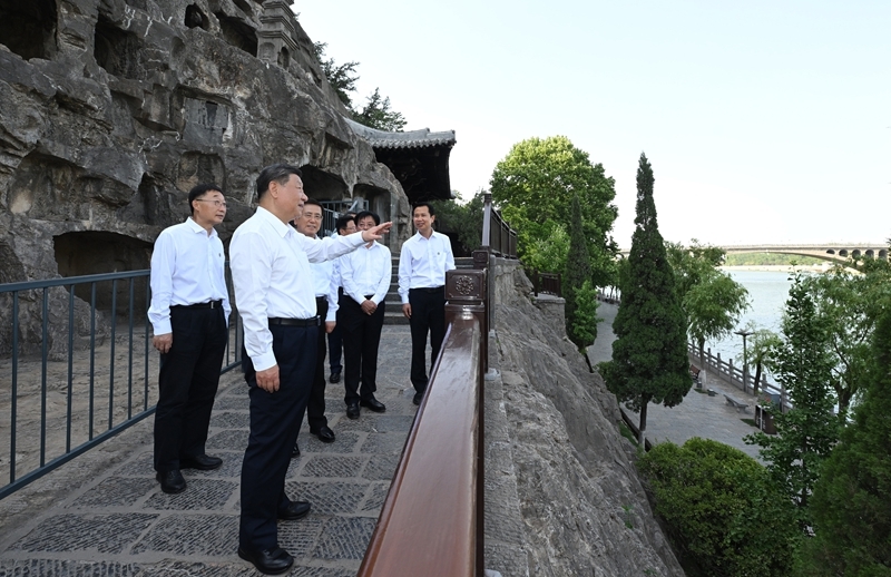 2025��5��19����20�գ��й���������ǡ�������ϯ�������ί��ϯϰ��ƽ�ں��Ͽ��졣����19�����磬ϰ��ƽ����������ʯ�߿��졣�»������ л���� ��