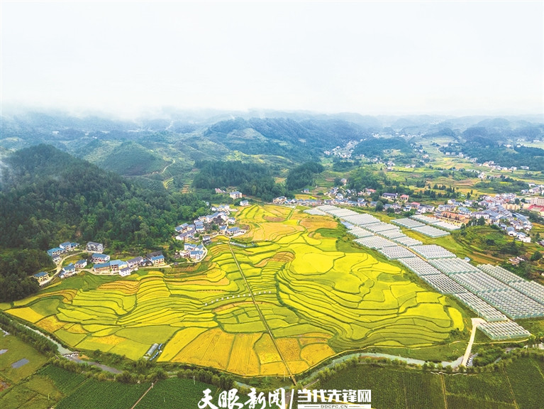 花茂村田园风光美如画。 罗星汉 摄.jpg