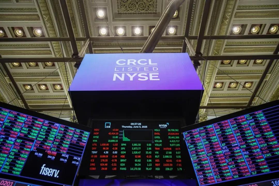 ����ʱ��6��5�գ���Ԫ�ң�USDC���ķ��й�˾Circle��ŦԼ֤ȯ�������������ֹ�����ļ��