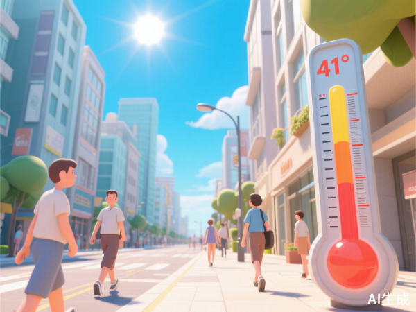 气温超40℃!热到快中暑,怎么办→