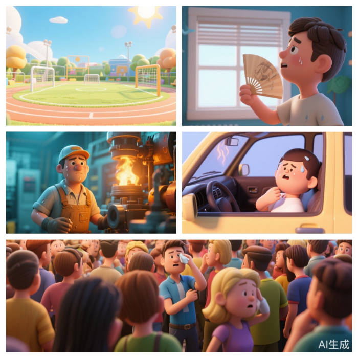 气温超40℃!热到快中暑,怎么办→