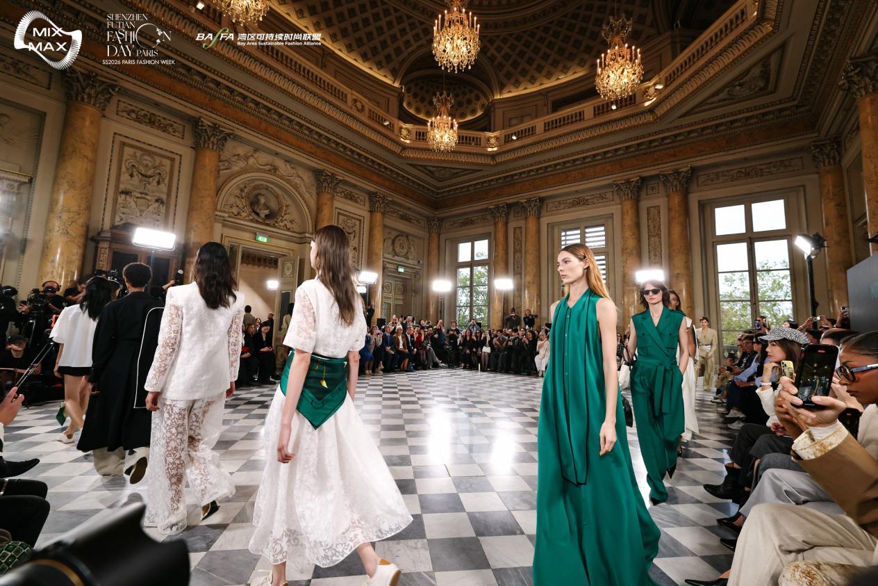 “2026春夏巴黎时装周——深圳福田时尚日”现场。主办方供图