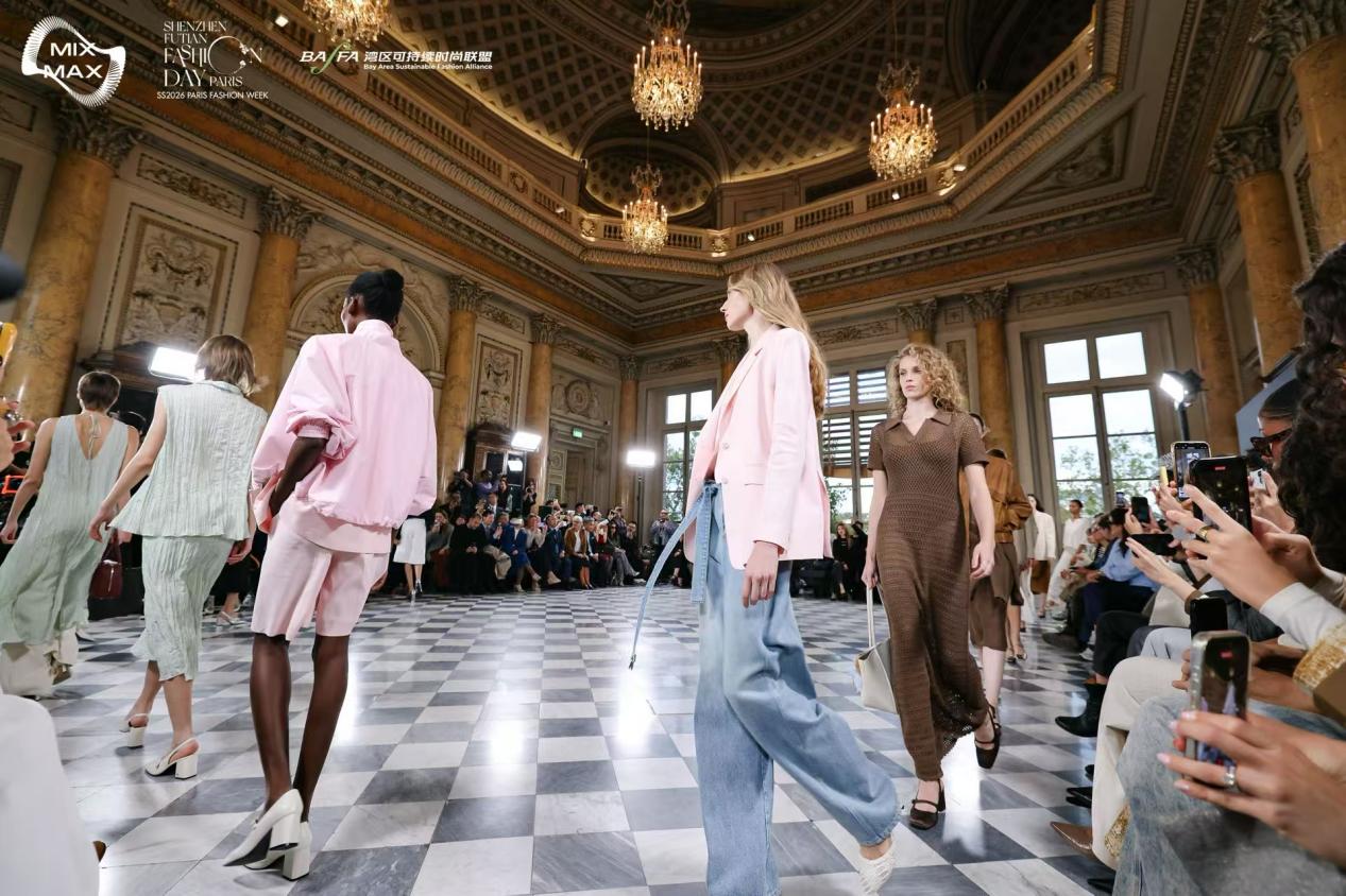 “2026春夏巴黎时装周——深圳福田时尚日”现场。主办方供图