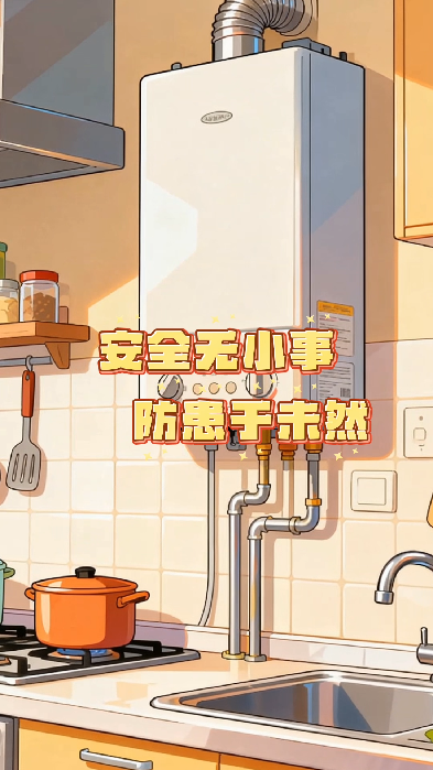 AI动画丨严寒冬日莫忘燃气安全，这份锦囊请查收