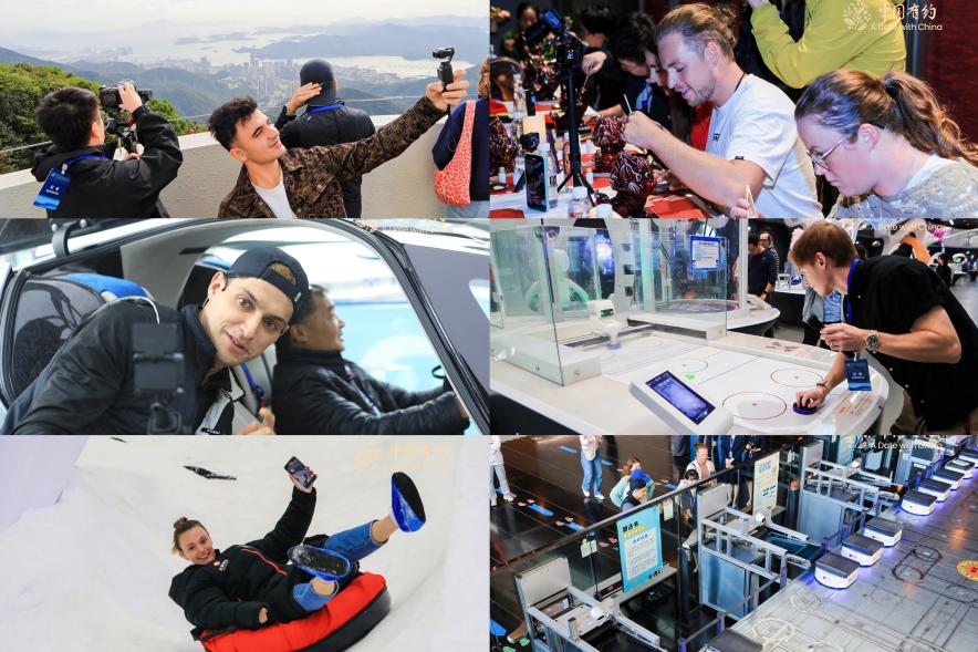 【中国有约】感受“深圳质感” 看“未来已来”：国际人士触摸科技浸润下的城市温度