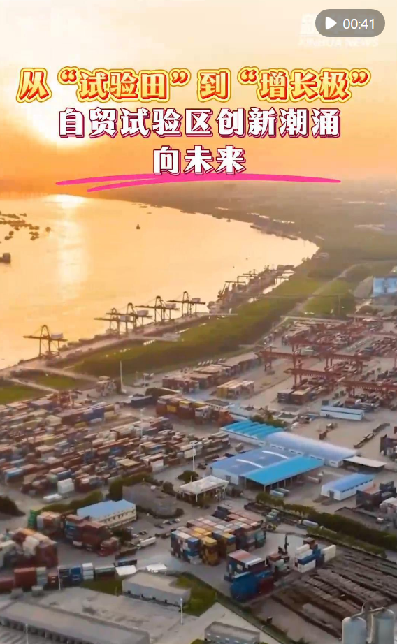从“试验田”到“增长极” 自贸试验区创新潮涌向未来！