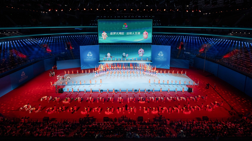 全国第十二届残运会暨第九届特奥会闭幕 全国第十二届残运会暨第九届特奥会闭幕