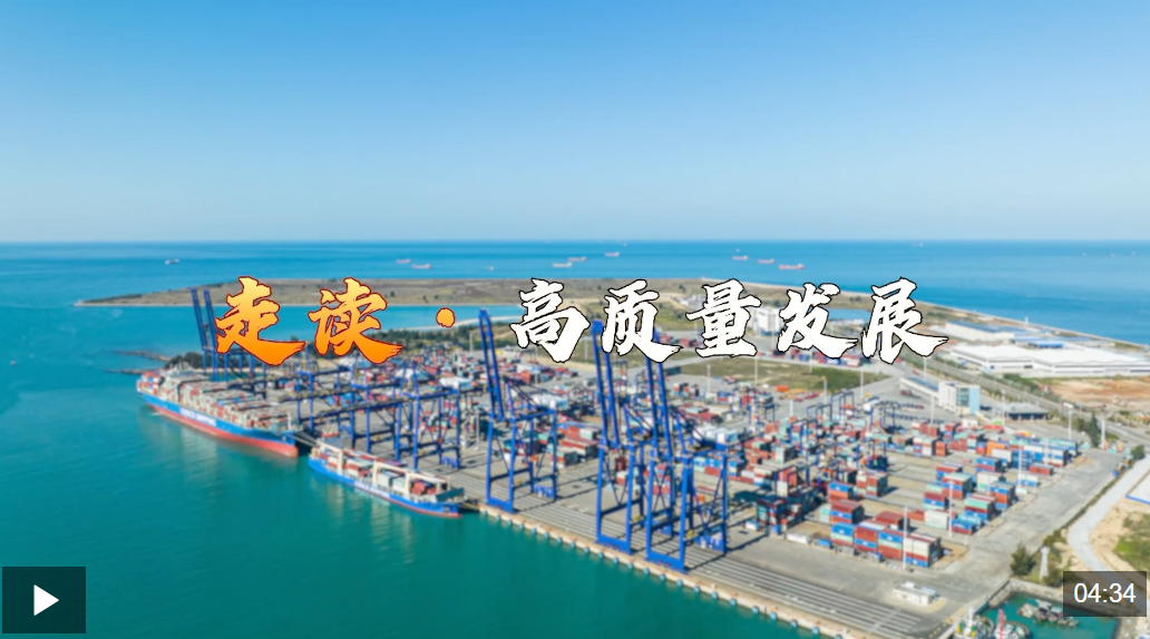 走读高质量发展丨封关在即 带你走进海南自贸港“样板间”洋浦