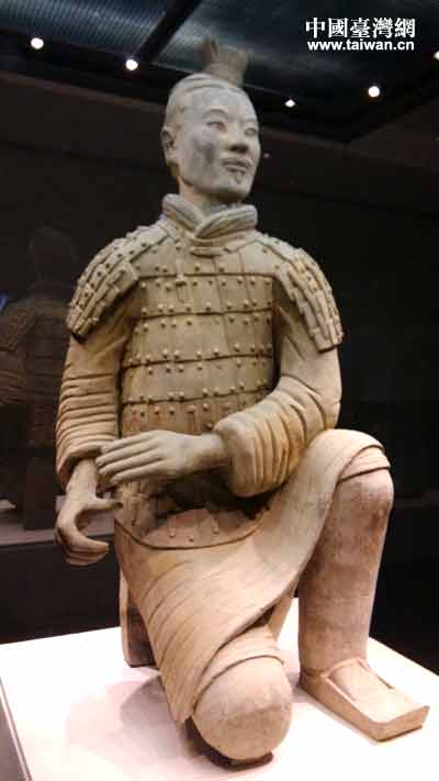 临潼兵马俑跪射俑 临潼兵马俑跪射俑