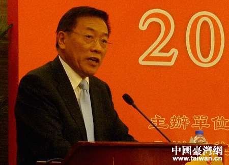 中国侨联主席林军在2014两岸侨联和平发展论坛上致辞