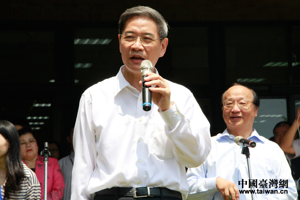 时政,两岸,张志军与台中市长胡志强会面 时政,两岸,张志军与台中市长胡志强会面