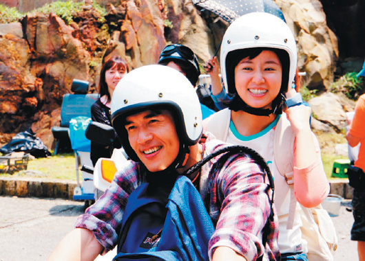 林心如古装美人变"女汉子":别被电视上形象所蒙骗 林心如古装美人变"女汉子":别被电视上形象所蒙骗