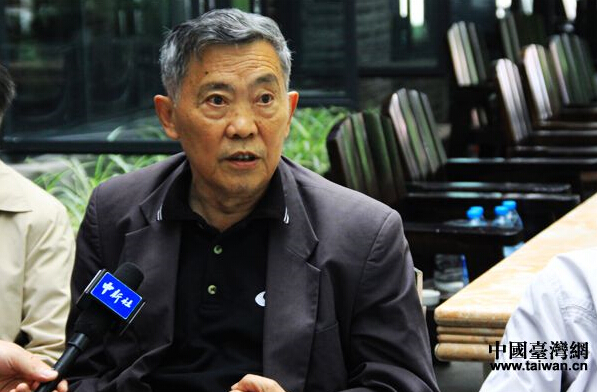 抗日名将邓锡侯之子邓宇民。(中国台湾网记者 宣玲玲 摄 ) 抗日名将邓锡侯之子邓宇民。(中国台湾网记者 宣玲玲 摄 )