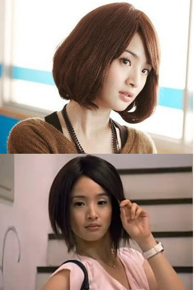 林依晨短假发造型