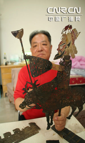 北京门头沟博物馆开修400件西路皮影文物