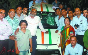 印度钻石大亨多勒基亚和他的员工