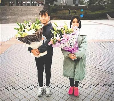 朱丽妍(左)和但余婷(右)