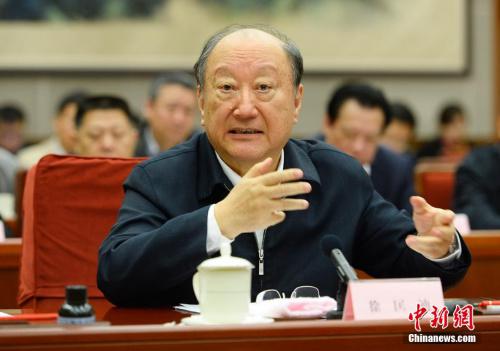 中国工程院主席团名誉主席徐匡迪。(资料图)中新社发 刘震 摄