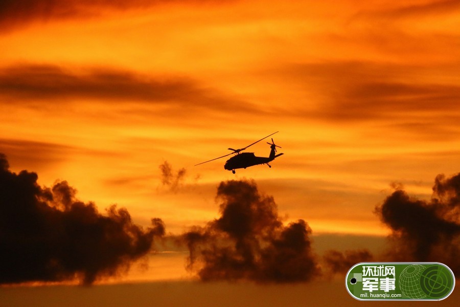 美军在南海与盟友组成强大舰队