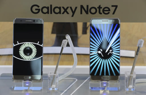 资料图:三星Note7手机