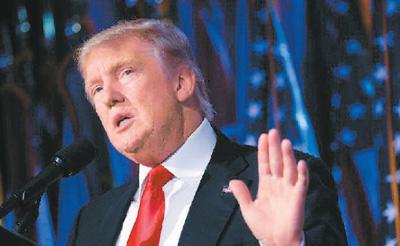 图为美国总统特朗普。资料图片