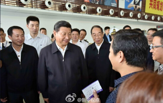 习近平在福建平潭考察 祝台胞“事业发达” 习近平在福建平潭考察 祝台胞“事业发达”
