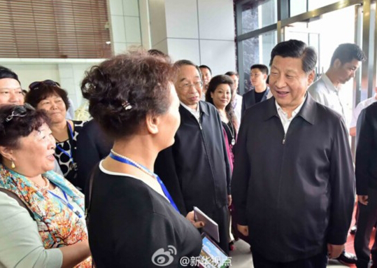 习近平在福建平潭考察 祝台胞“事业发达” 习近平在福建平潭考察 祝台胞“事业发达”