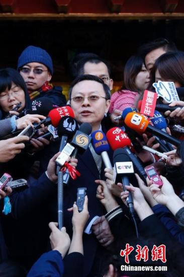 夏立言接任台湾陆委会主委 王郁琦请辞获准 夏立言接任台湾陆委会主委 王郁琦请辞获准