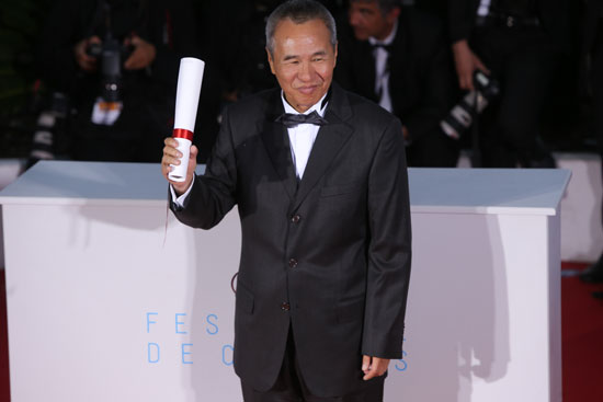 第68届戛纳国际电影节闭幕,侯孝贤凭武侠片《聂隐娘》摘得最佳导演奖