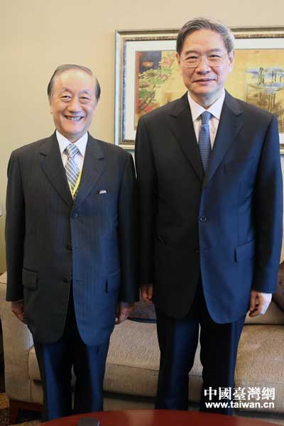 张志军会见黄敏惠、郁慕明 张志军会见黄敏惠、郁慕明