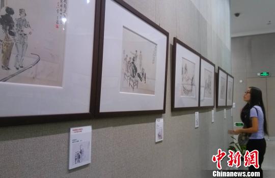 台湾画家梁又铭抗日画展亮相广州 台湾画家梁又铭抗日画展亮相广州
