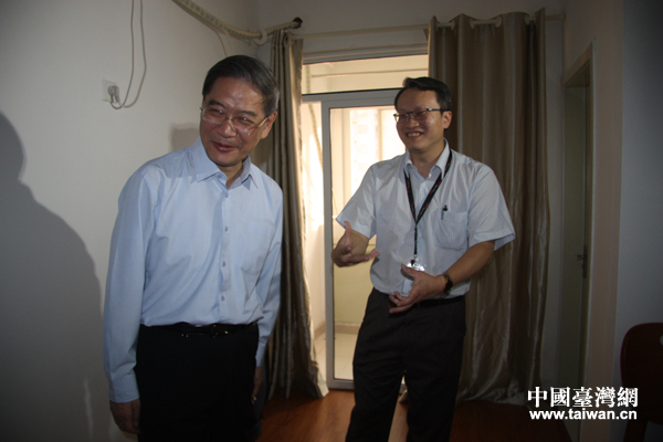 国台办主任张志军走访合肥台企台干 关注台胞诉求 国台办主任张志军走访合肥台企台干 关注台胞诉求