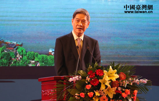 中共中央台辦、國務院台辦主任張志軍致辭。