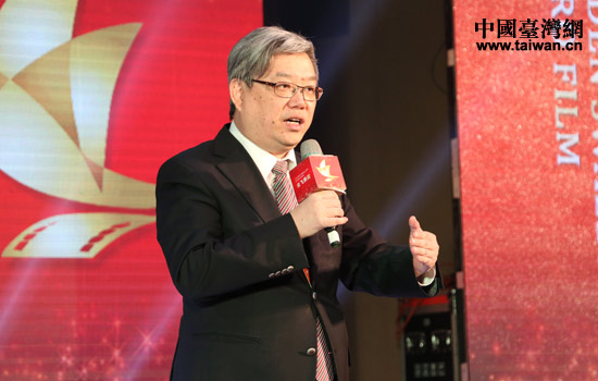 旺旺集團中國電視公司董事顧超致辭。