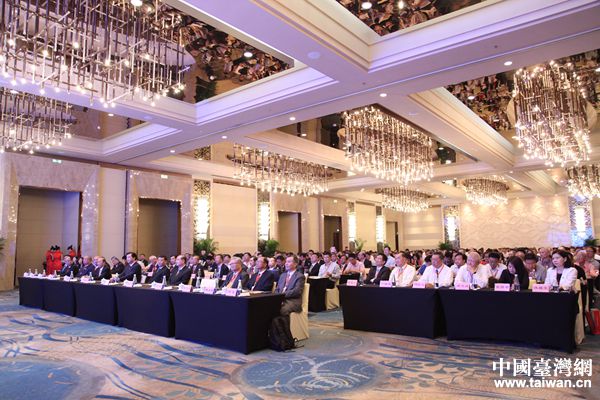 出席开幕式的领导与嘉宾。(中国台湾网 袁楚 摄) 出席开幕式的领导与嘉宾。(中国台湾网 袁楚 摄)