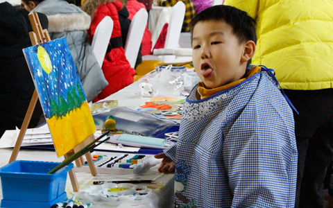 “首届海峡两岸青少年书画大赛”决赛在京举行