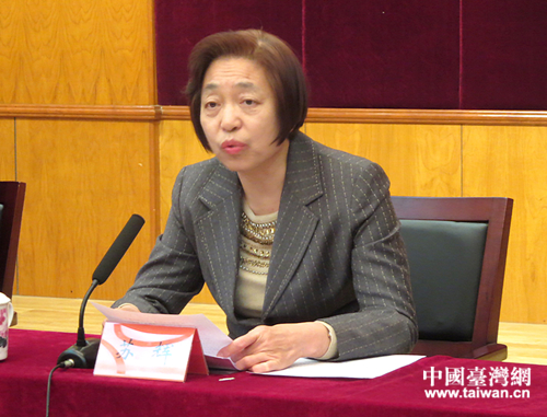 全国政协副主席、台盟中央主席苏辉 全国政协副主席、台盟中央主席苏辉