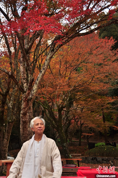 农历辛丑新春,台北书院山长林谷芳接受<a target='_blank' href='http://www.chinanews.com/'>中新社</a>记者电话访问,回顾2020年两岸文化交流、民间往来并展望今后发展。<a target='_blank' href='http://www.chinanews.com/'>中新社</a>发 林谷芳先生 供图