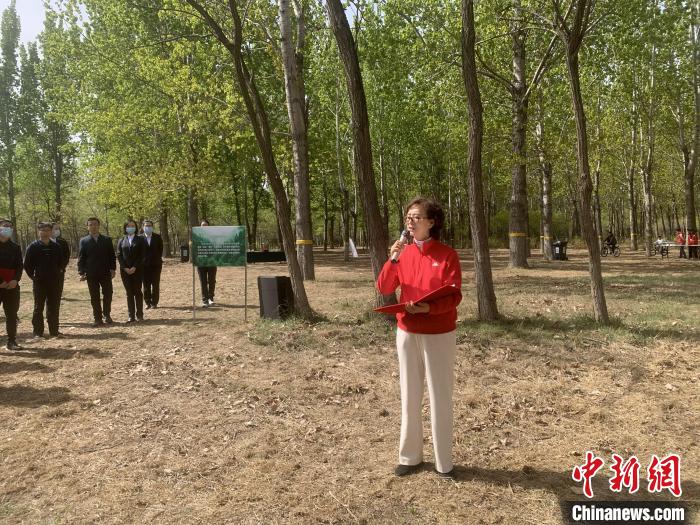 图为全国政协常委、台盟中央副主席吴国华致辞。 杨程晨 摄