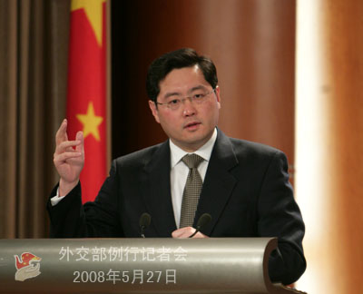 2008年5月27日外交部就中韩关系、六方会谈、