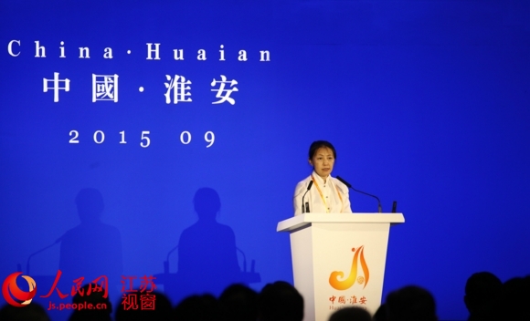 国台办经济局于红:淮安已成为两岸互赢的典型 国台办经济局于红:淮安已成为两岸互赢的典型