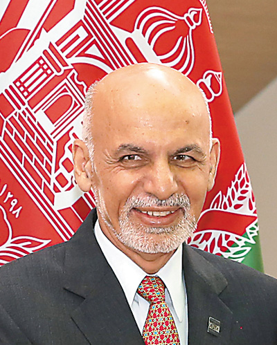 阿富汗总统加尼 阿富汗总统加尼