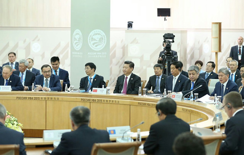 上合大范围会谈 上合大范围会谈