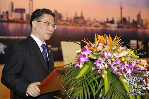 市政协副主席、世博会执委会副主任周汉民致辞