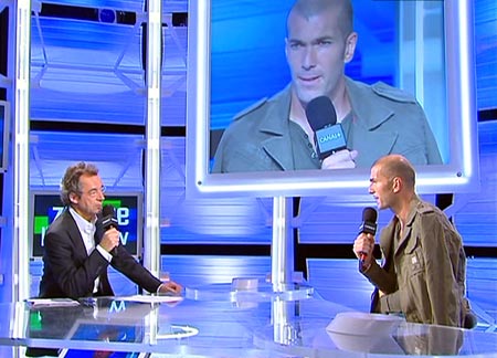 齐达内接受法国电视台采访 声称将会永久性退役