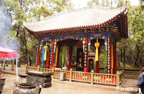 中华民族祖先轩辕黄帝的陵园