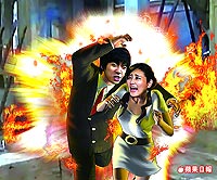 Selina拍戏三度烧伤需植皮加护病房无菌室观察