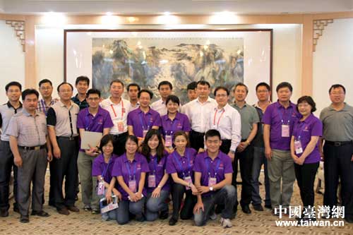 济南台湾两地现场服务团队工作人员合影。